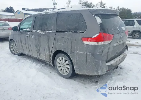 2012 Toyota Sienna Limited 7 Passenger from USA, damaged, VIN 5TDDK3DC5CS033739